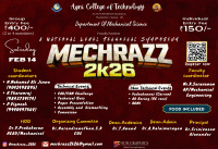 MECHRAZZ 2026 Mechanical Engineering Symposium Poster